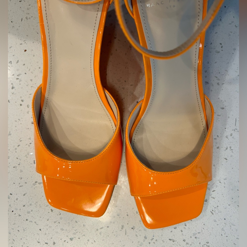 Marc Fisher Orange Wedges - Picture 7 of 13